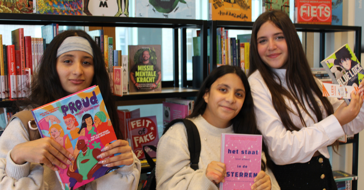 De Leeslounge geopend: een eigen schoolbibliotheek voor het Zuiderpark College