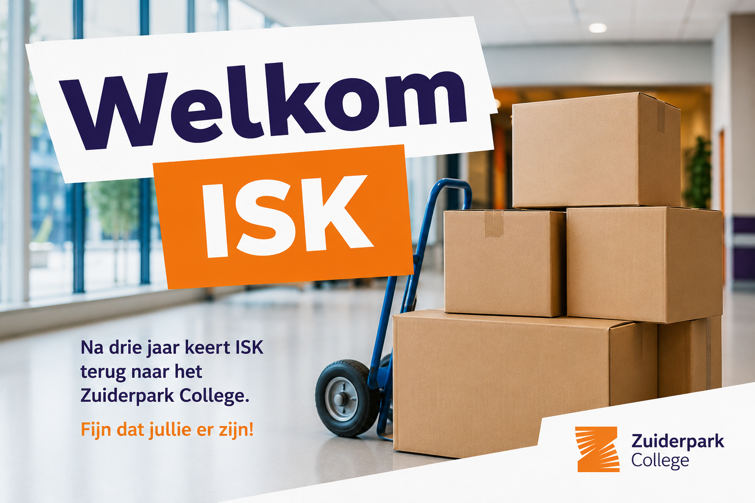 ISK keert terug naar het Zuiderpark